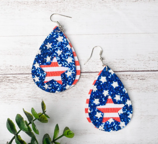 America Earrrings