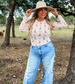 Skulls & Boots Mesh Top