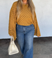 Free & Easy Bell Sleeve Knit Top