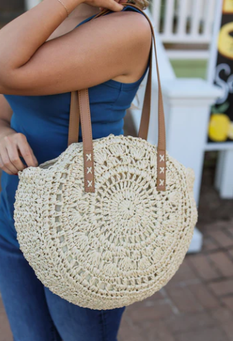 Soft Wicker Summer Bag