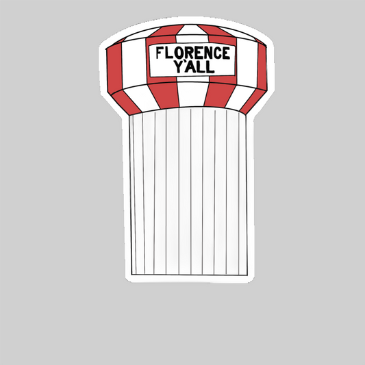 It's Florence Y'all Water Tower Sticker