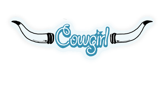 Cowgirl vInyl sticker