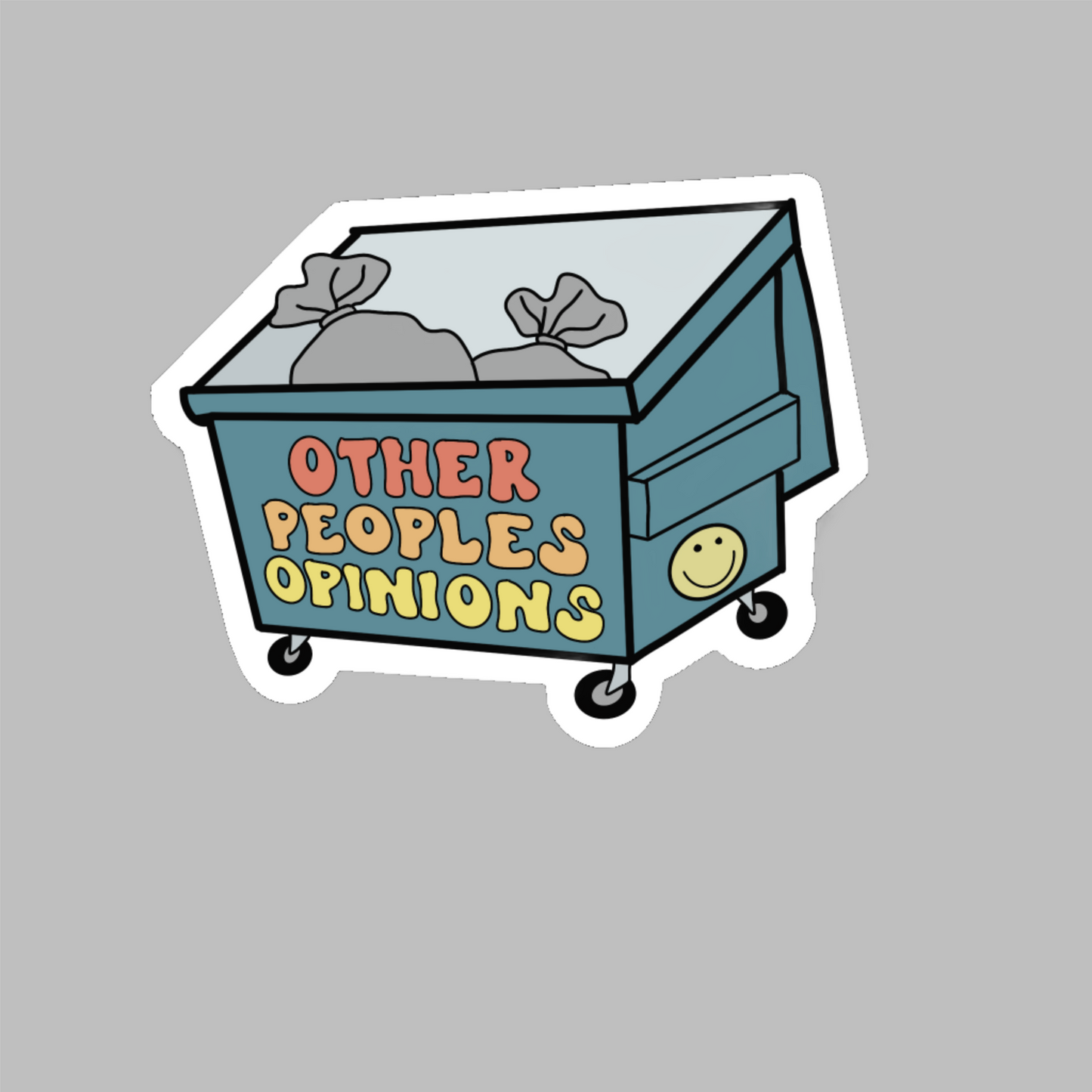 Peoples Opinions Sticker