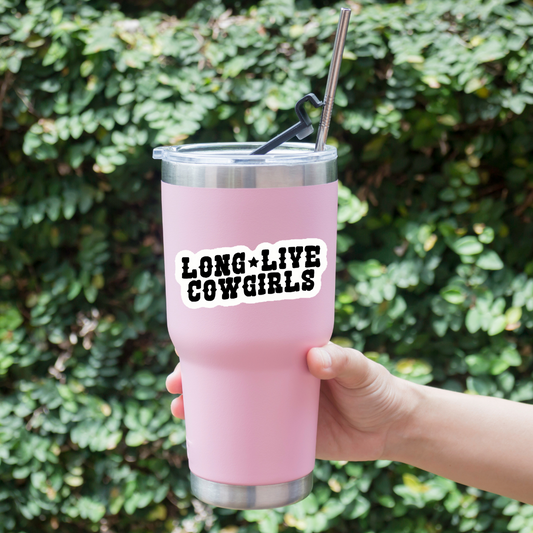 Long Live Cowgirls vinyl stickers