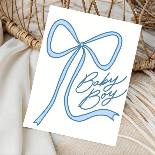 Baby Boy | Baby Shower Card