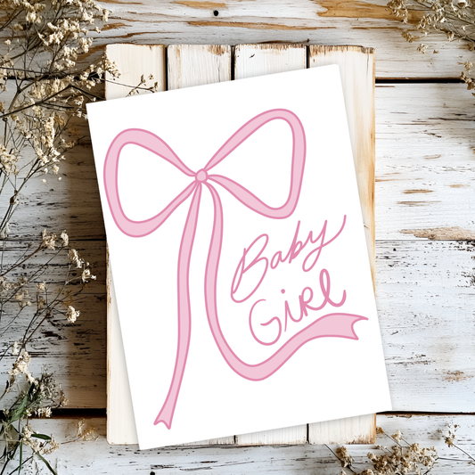 Baby Girl | Baby Shower Card