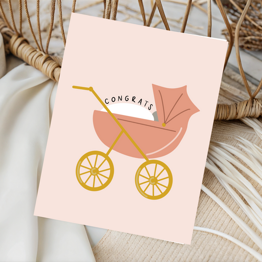 Congrats Baby Card