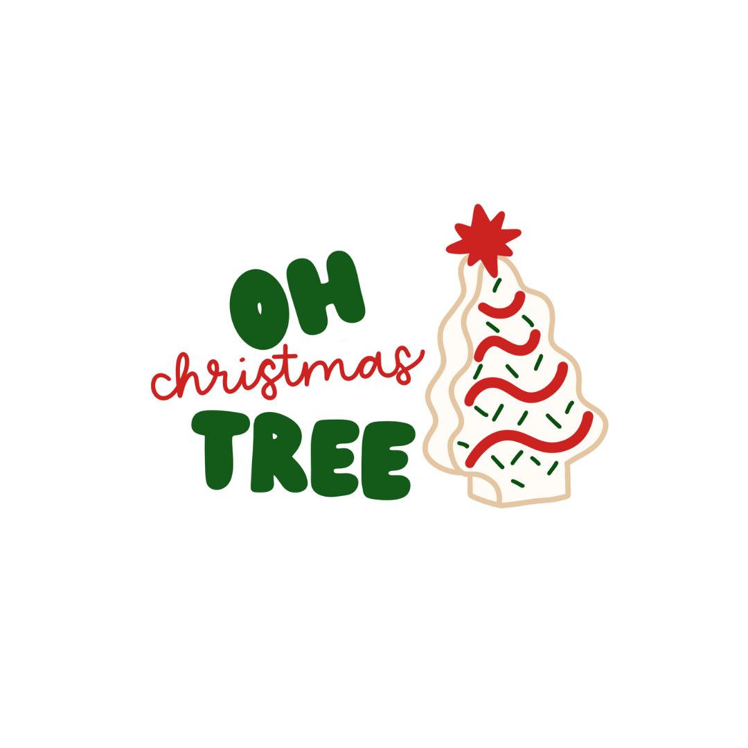 Oh Christmas Tree Sticker