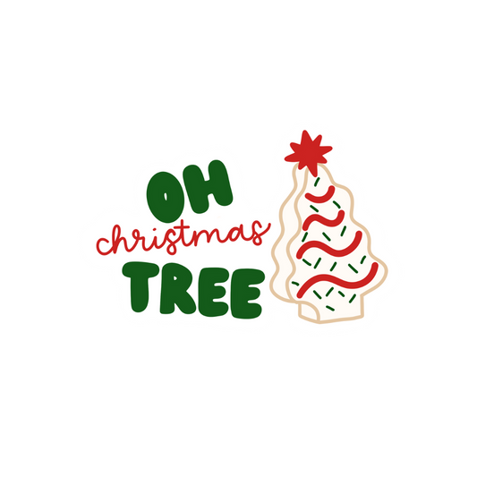 Oh Christmas Tree Sticker