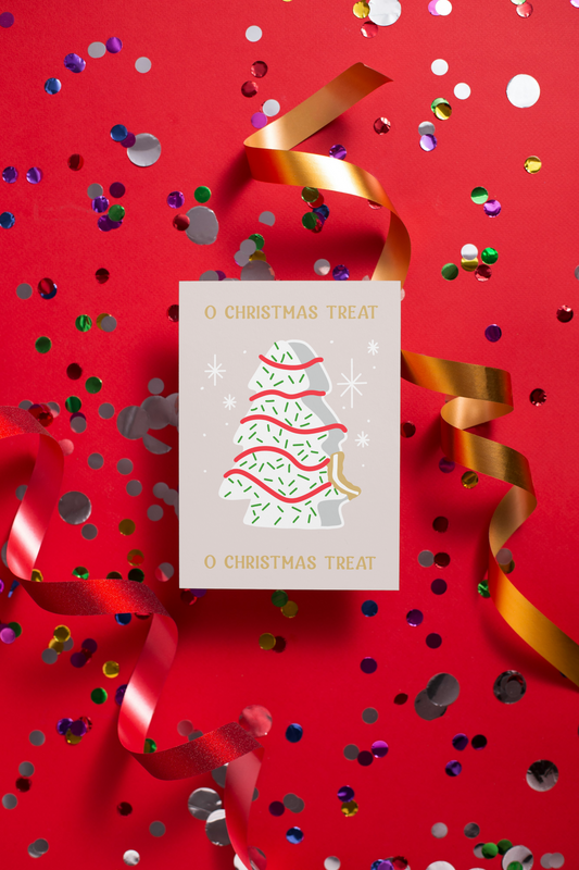 O Christmas Treat Greeting Card