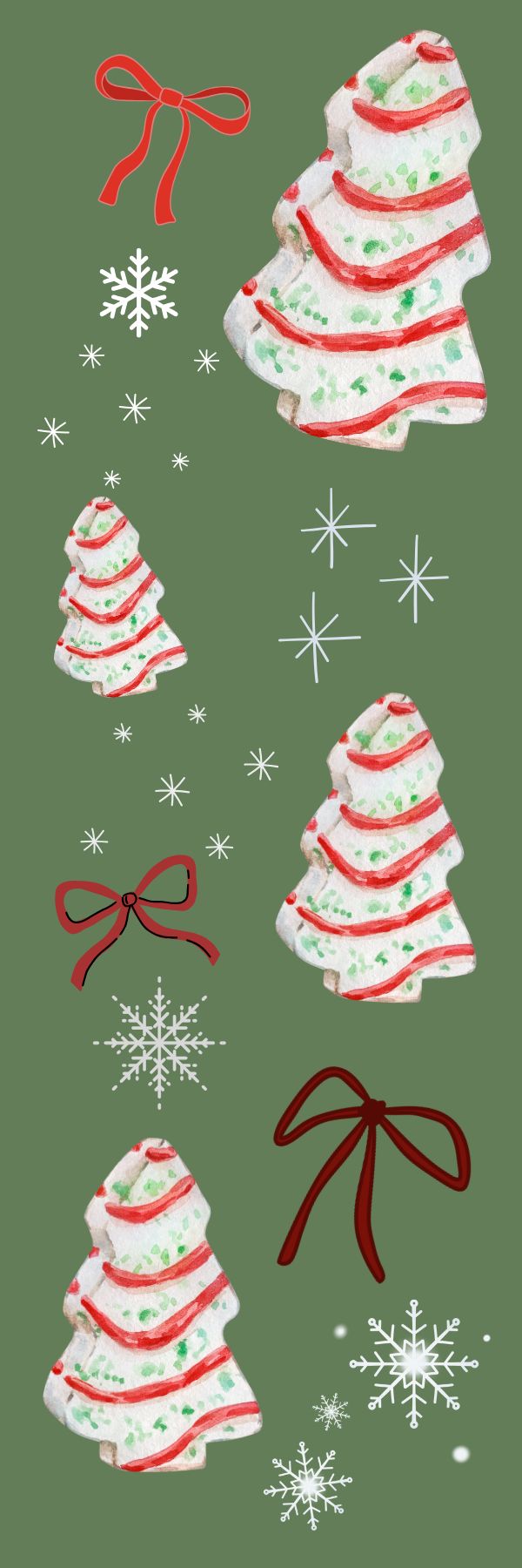 Christmas Tree Bookmark