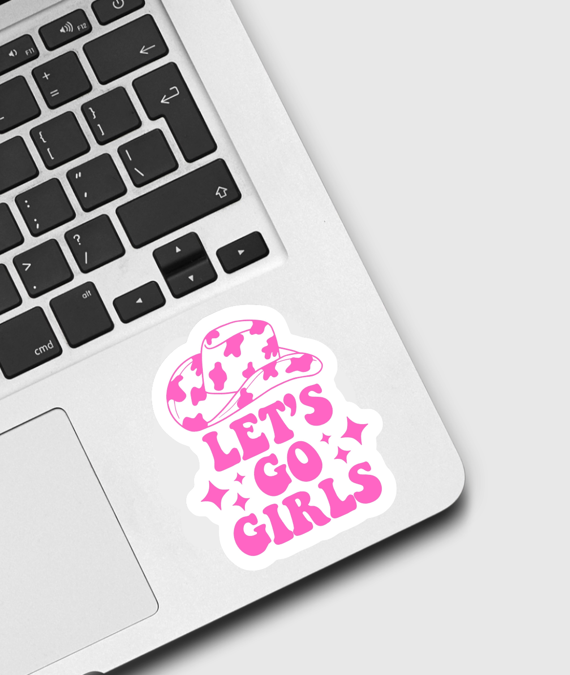Let’s Go Girls Sticker