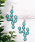 Take A Moment Cactus Drop Earrings