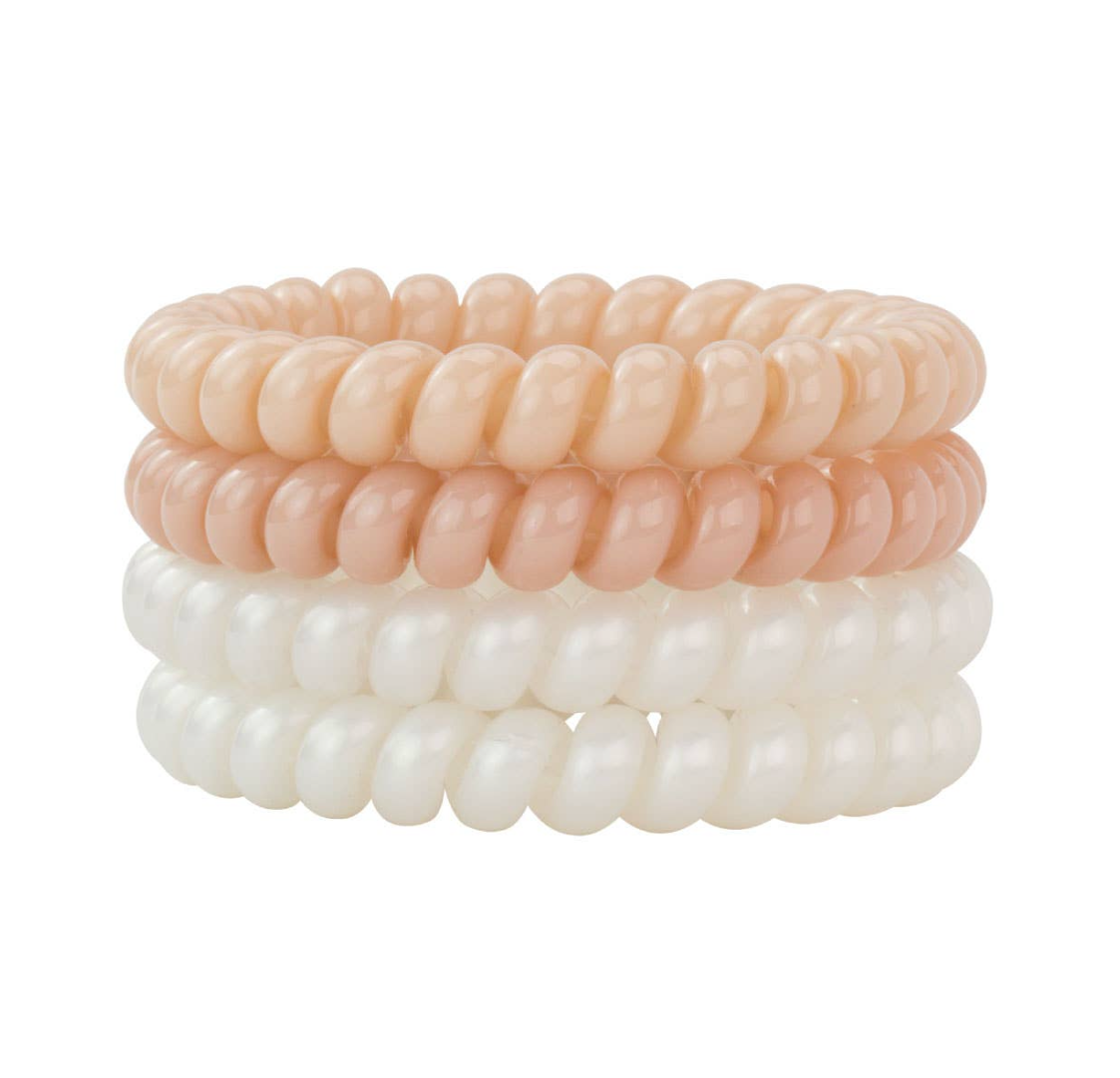 Hair Coils, Large | Nude