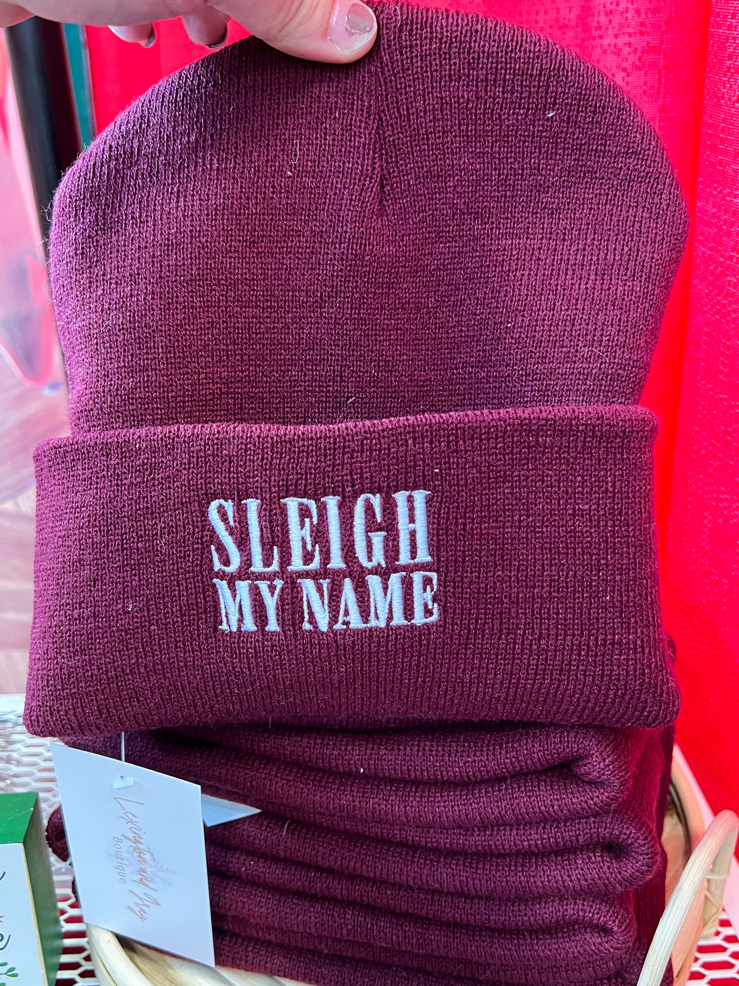 Sleigh My Name Beanie