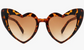 Oversized Heart Shape Sunglasses